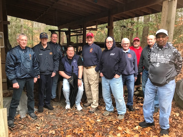 Gathering with LVFD Members and Ted Lovell